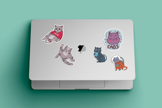 Kit de adesivos - Gatos