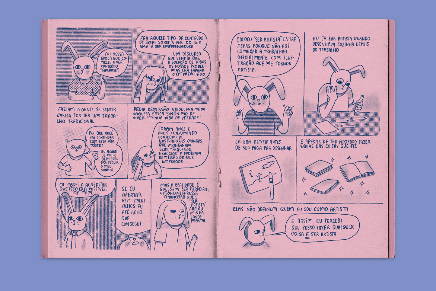 Zine: Você não precisa amar seu trabalho