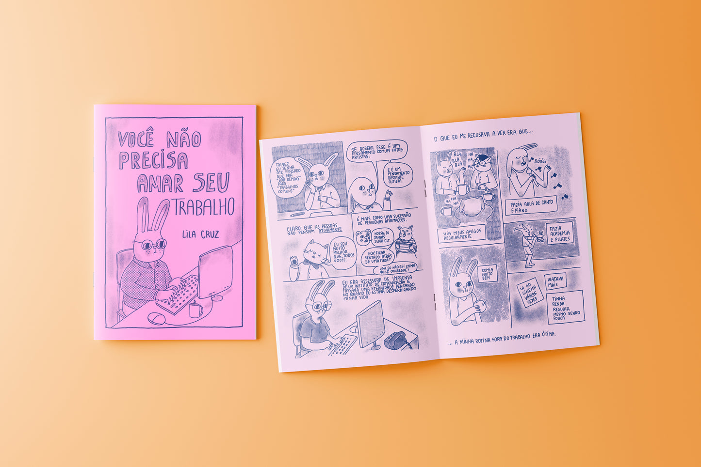 Zine: Você não precisa amar seu trabalho